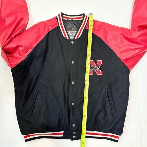 Vintage Steve & Barry's Nebraska Huskers Varsity Jacket‎ XL - Picture 7 of 11